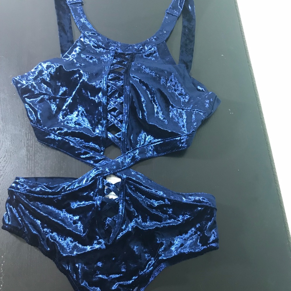 Velvet bodysuit